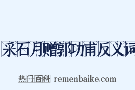 采石月赠郭功甫反义词是什么意思的图片
